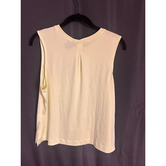 Prana Alpenglow Womens Pullover Crop Tank Top Lime Squeeze Yellow  Size L - Picture 7 of 13